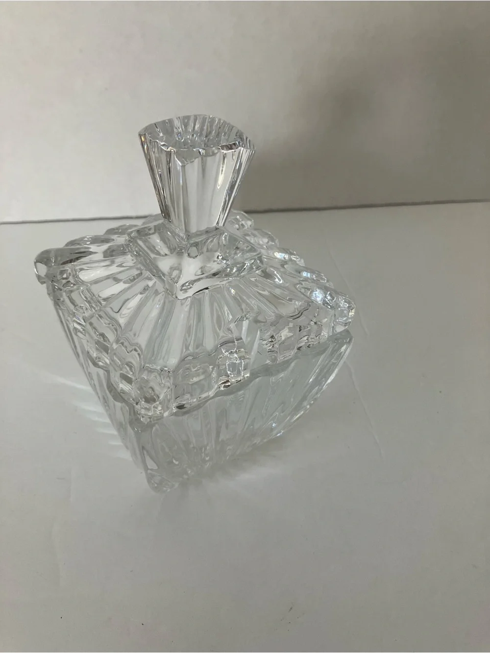 Fifth Avenue Crystal Alexandria Sq Candy Dish